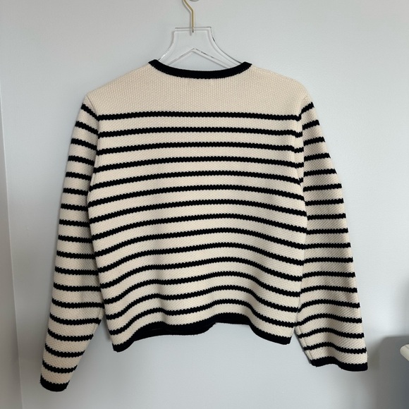 Moon River Striped Cardigan - Picture 2 of 3